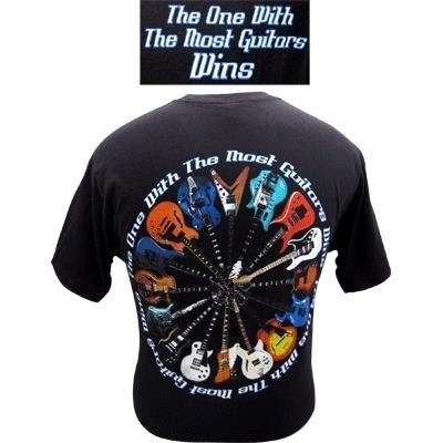 One With The Most Guitars Wins T-Shirt