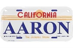 California Bike Plates